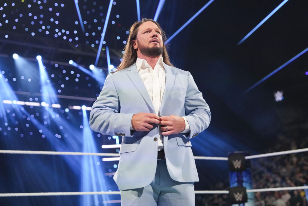 Former WWE Champion AJ Styles Gives Injury Update