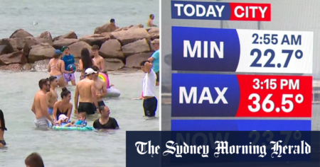 Victorians swelter through one of year’s hottest days