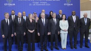 G7 foreign affairs ministers focus on the Middle East and Ukraine