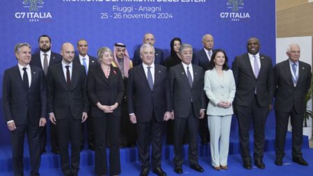 G7 foreign affairs ministers focus on the Middle East and Ukraine