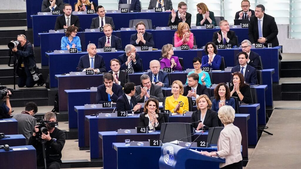 MEPs give final approval to Ursula von der Leyen’s new Commission