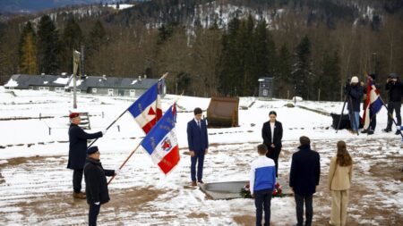 Macron marks 80th anniversary of the liberation of Strasbourg