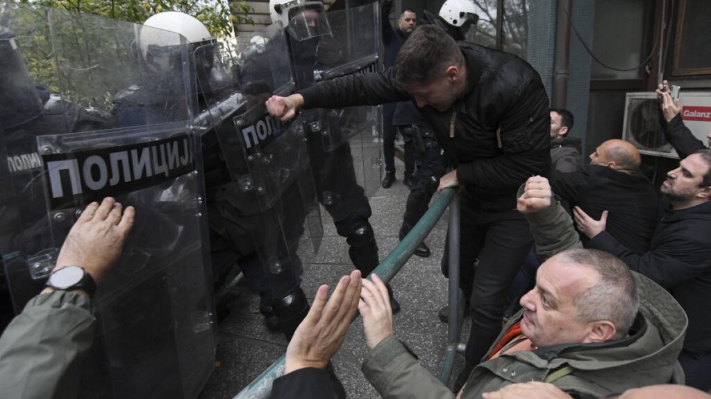 Protests continue in Serbia over deadly train station awning collapse