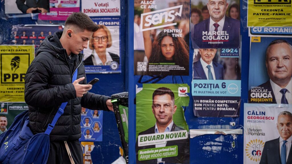 Overseas Romanians vote ahead of Sunday’s presidential election