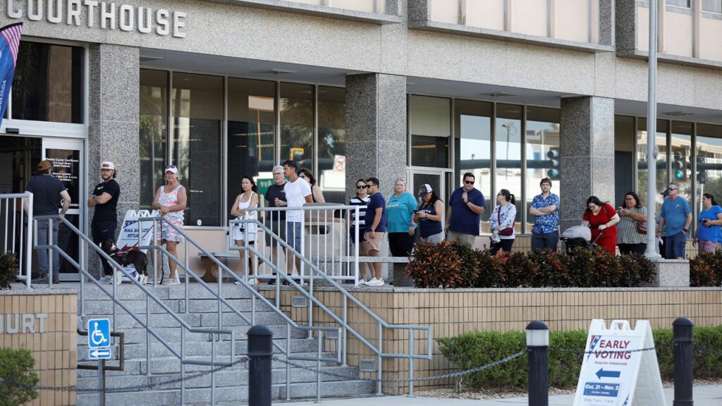 Florida man jailed after ‘intentionally’ striking US rep’s campaign manager outside early voting site