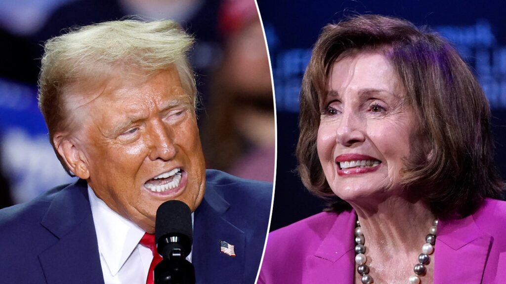 Trump slams Pelosi as ‘evil, sick, crazy,’ but stops short of profanity: ‘It starts with a B’