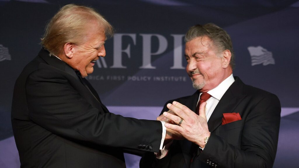 Sylvester Stallone calls President-elect Trump ‘second George Washington’ during AFPI Gala introduction