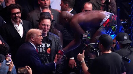 Jon Jones calls UFC 309 ‘biggest moment of my life’ after KO, doing Trump’s dance move