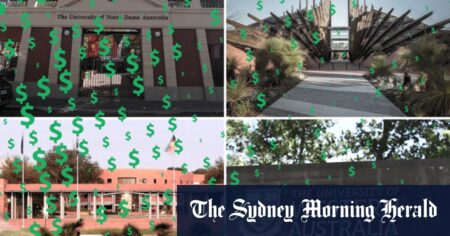 The university executives paid more than WA’s premier