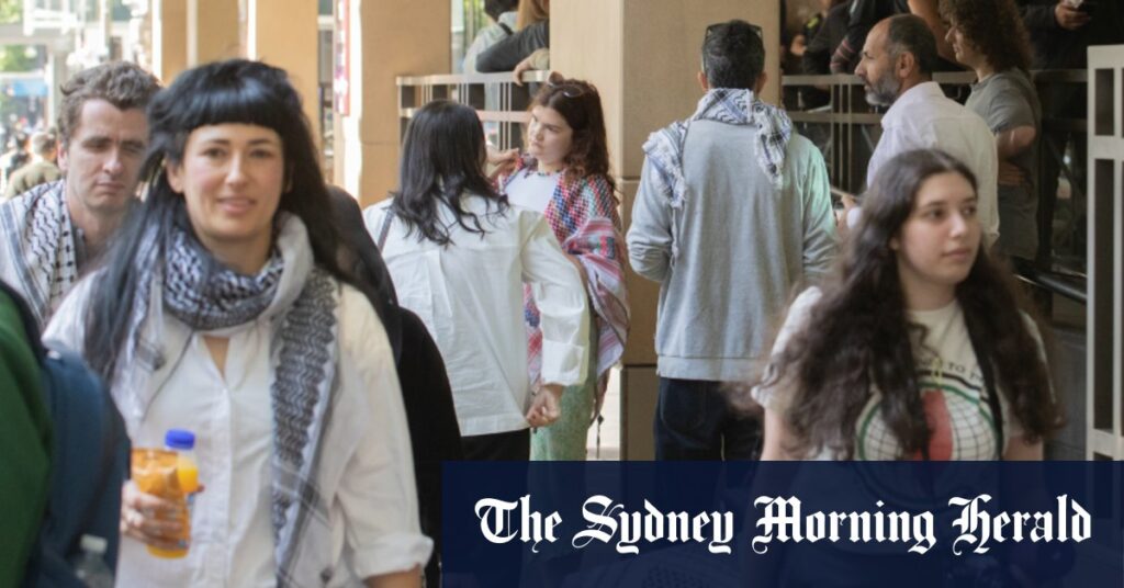 Activists rally at Melbourne court as dozens face magistrate over charges