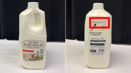 Bird flu detected in batch of California raw milk, company issues recall, health officials say