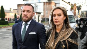 Conor McGregor’s fiancée rips fighter’s accuser: ‘My sons will be warned women like you exist’