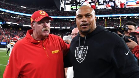 Raiders head coach Antonio Pierce calls Black Friday game with Chiefs ‘best team in football vs. worst team’