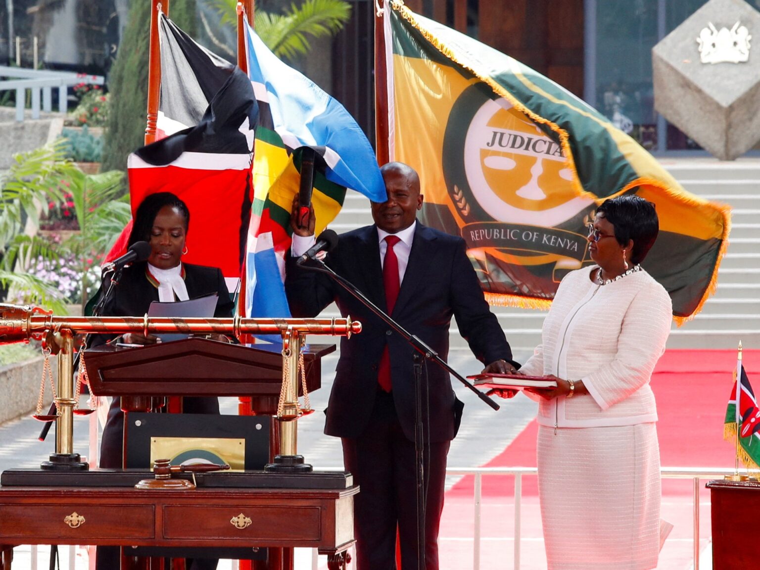 Kenya’s Kithure Kindiki sworn in as deputy president after court challenge