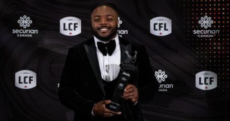 Edmonton Elks’ Nick Anderson named CFL’s top rookie