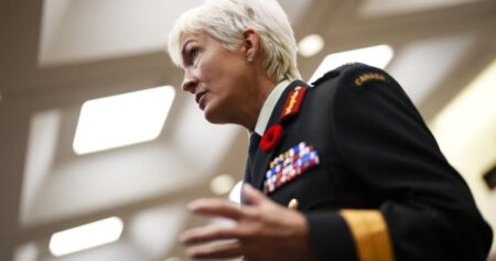 Canada’s military head defends women’s role in combat against U.S. comments