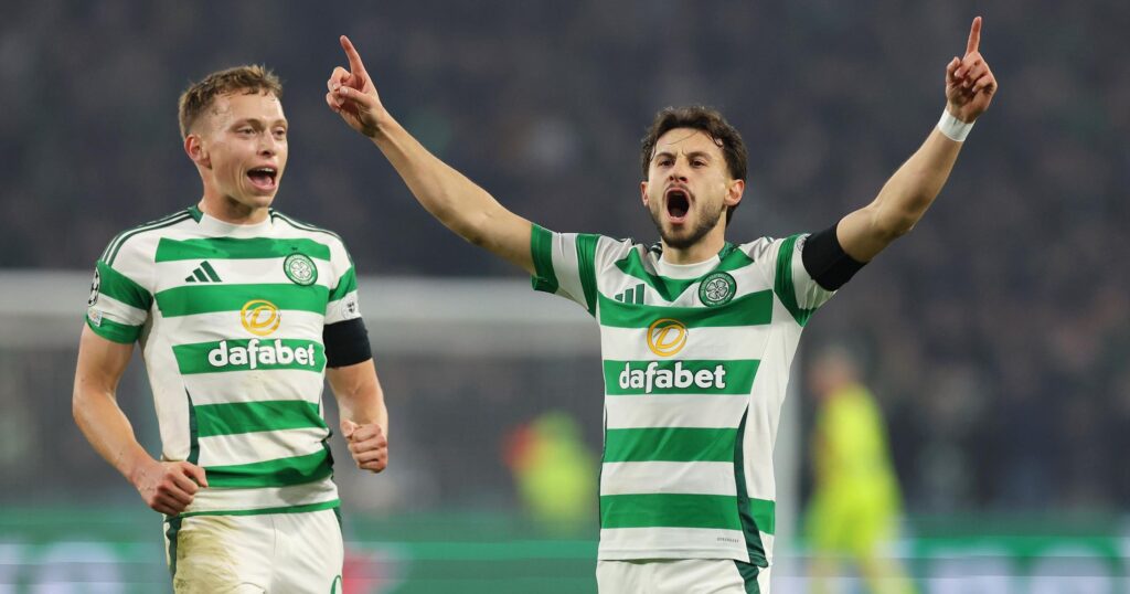 Celtic 3-1 RB Leipzig: Nicolas Kuhn double sees dominant Glasgow side earn second Champions League win of campaign