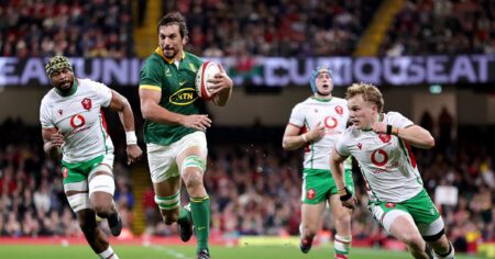 Wales 12-45 South Africa: Seven-try Springboks pile pressure on Warren Gatland as Wales end 2024 winless