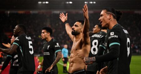 Southampton 2-3 Liverpool – Mohamed Salah fires Reds eight points clear top of Premier League after St Mary’s thriller