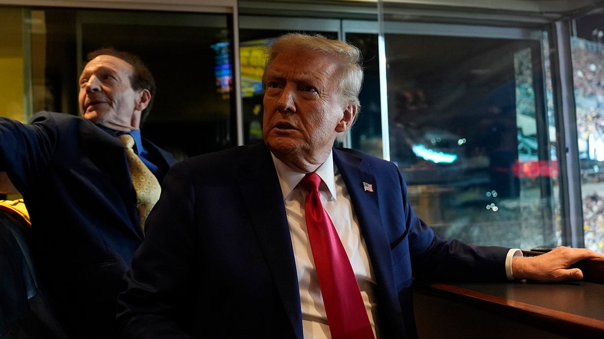 Trump at Steelers game