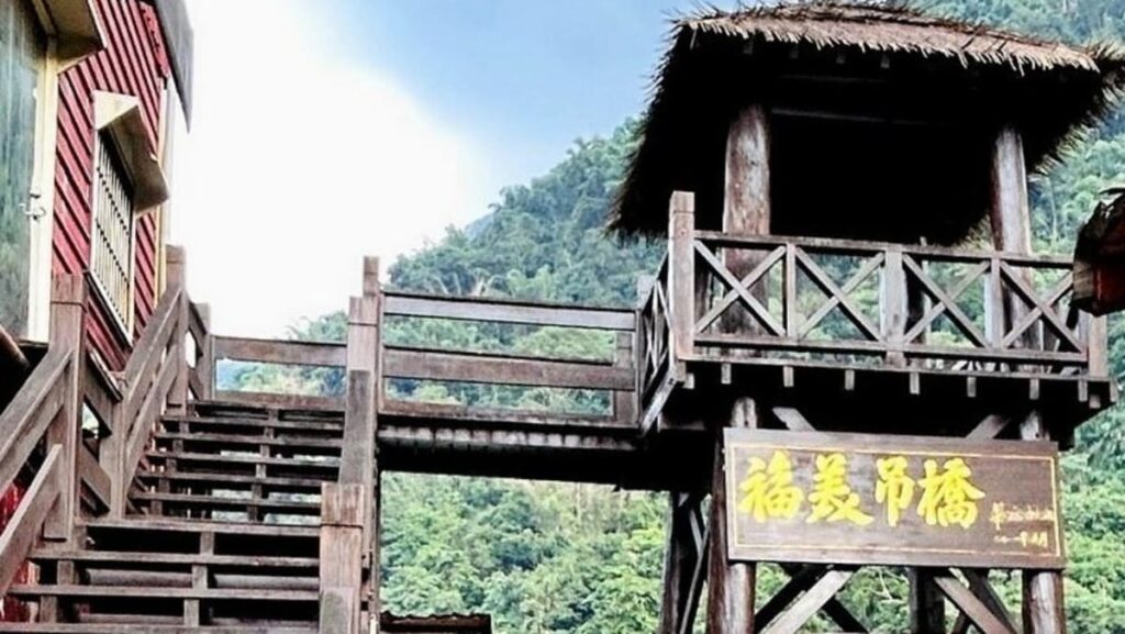 Tourist dies after boardwalk collapses near popular bridge in Taiwan