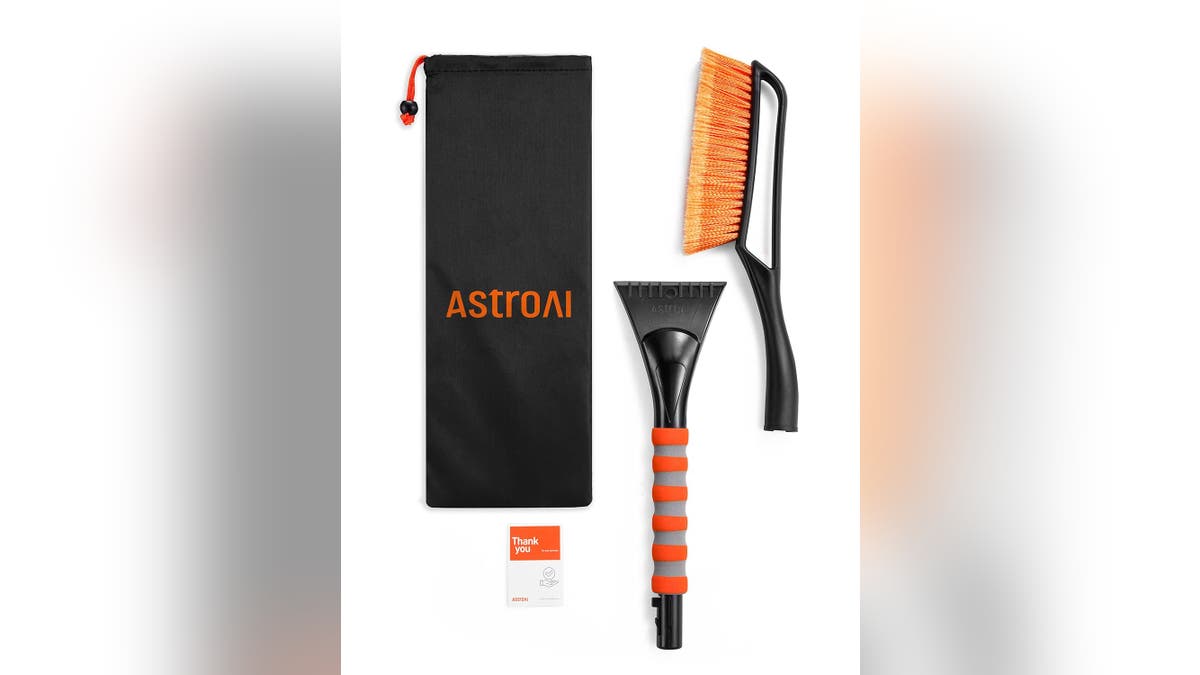 Get this combined snow scraper and brush.