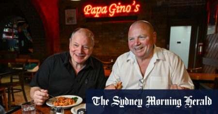 Owners of Italian-Australian restaurant Papa Gino’s on Lygon Street hang up their aprons after 50 years