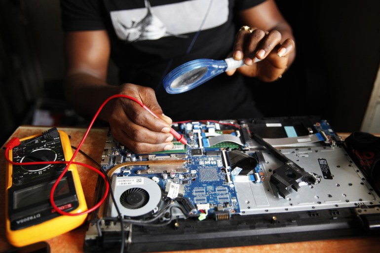 Computer Village in Nigeria