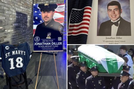 Slain NYC cop Jonathan Diller honored with touching new scholarship: ‘His legacy is going to grow’