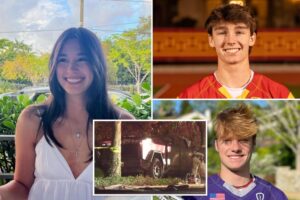 3 teens killed in fiery Tesla Cybertruck crash ID’d as longtime pals as police probe possible cause