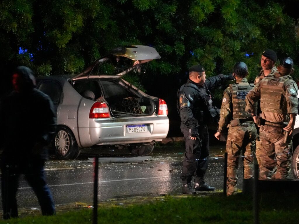 One dead after two reported explosions near Brazil’s Supreme Court