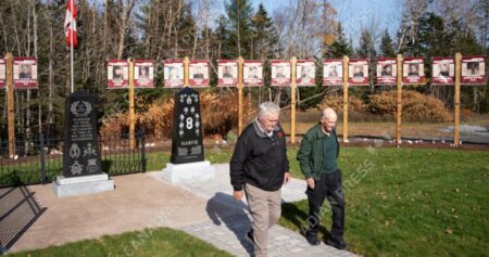 Nova Scotia monument honours eight brothers who fought in Second World War