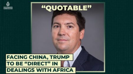 Facing China, Trump to be “direct” in dealings with Africa