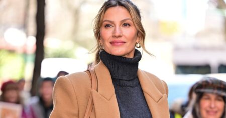 Gisele Bündchen Wore This Woven Tote Bag in Her First Post-Pregnancy Announcement Outing — Recreate the Look for Less