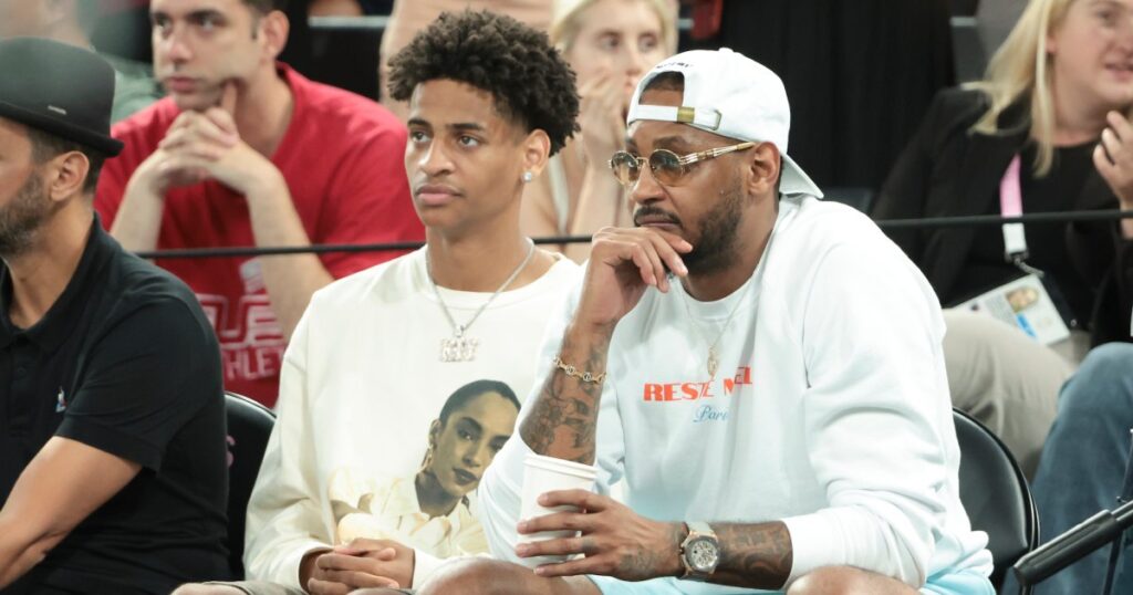 Carmelo Anthony’s Son Kiyan Commits to NBA Star’s Alma Mater, But Wants to ‘Create My Own Name’