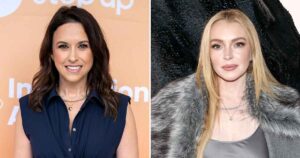 Lacey Chabert Gushes About ‘Full Circle’ Nod to ‘Mean Girls’ Costar Lindsay Lohan in ‘Hot Frosty’ (Exclusive)