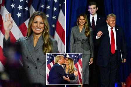 Melania Trump offers message of unity in first tweet since husband’s win: ‘Rising above ideology’