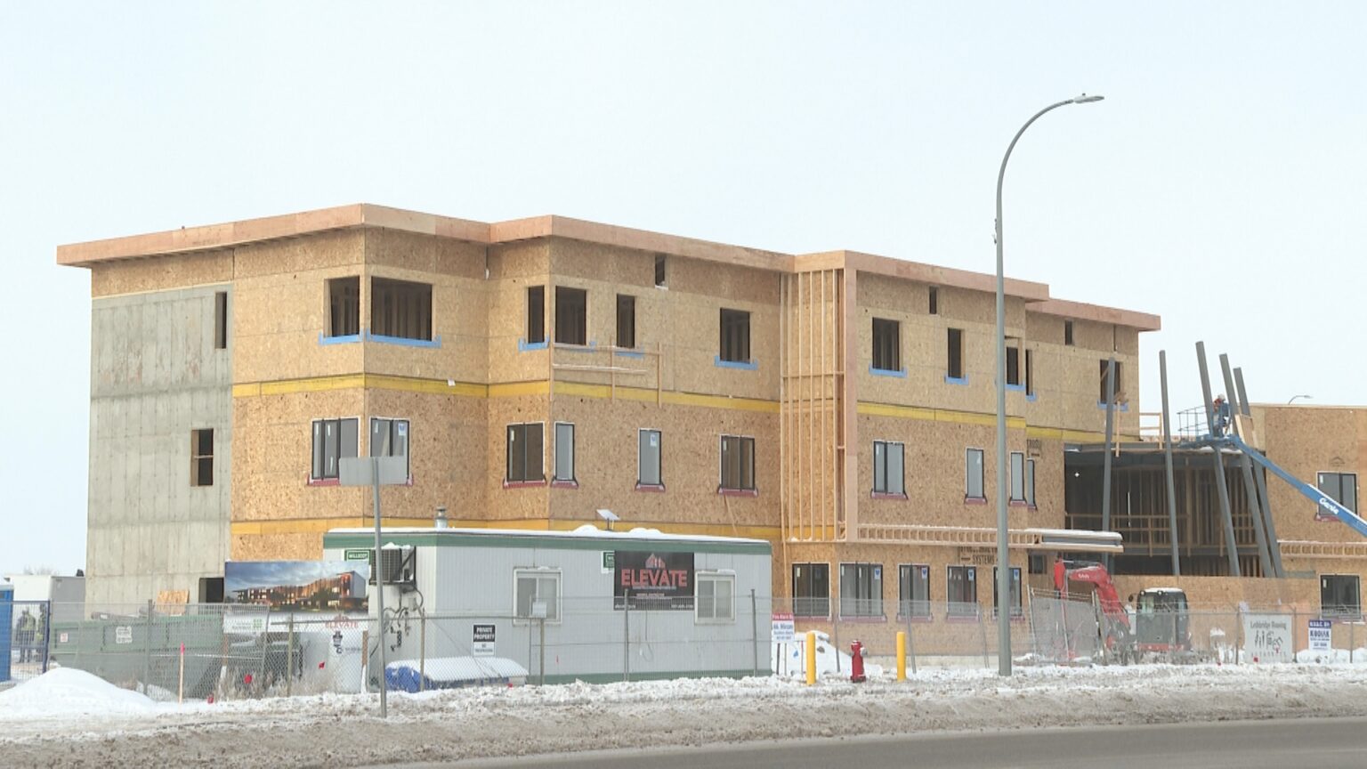 Lethbridge supportive housing project construction on schedule, on budget