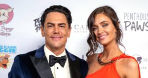 Tom Sandoval and Girlfriend Victoria Lee Robinson Stay Mum on Move-In Rumors: ‘We’ll See’ (Exclusive)