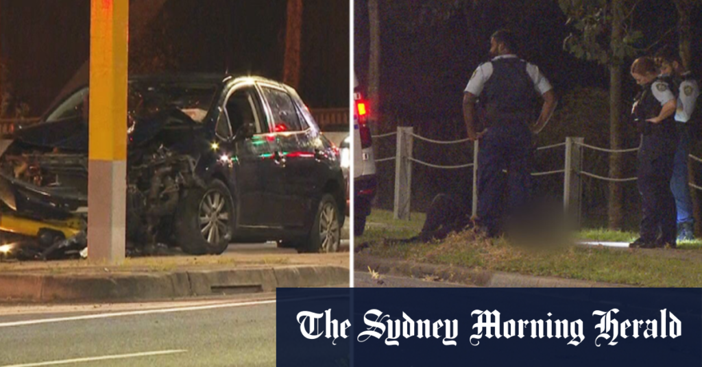 Police officer allegedly stabbed in Sydney following a vehicle pursuit