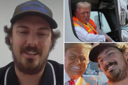 Michigan garbage truck driver talks meeting Trump: ‘I didn’t really believe it at first’