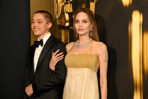 Angelina Jolie Hits the Red Carpet With Son Knox, 16, for the First Time in 3 Years