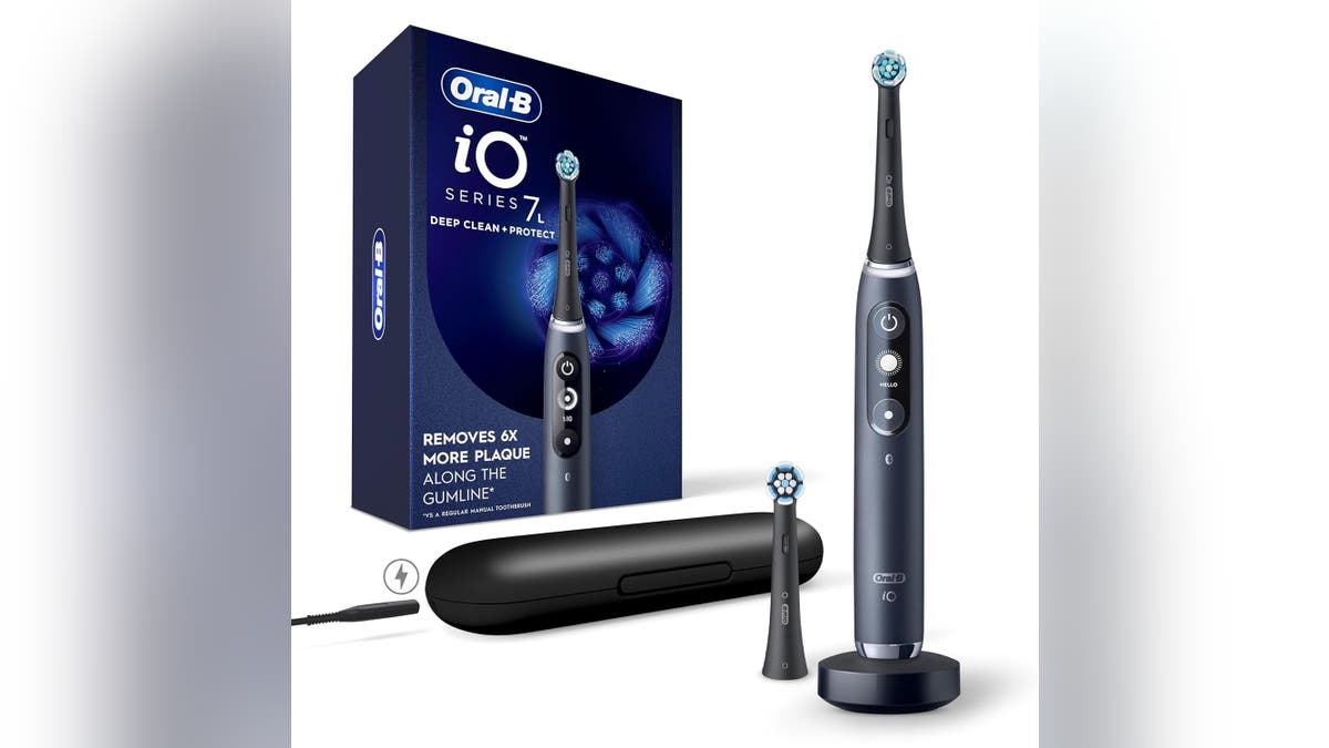 This toothbrush uses Oral-B's most advanced technology.