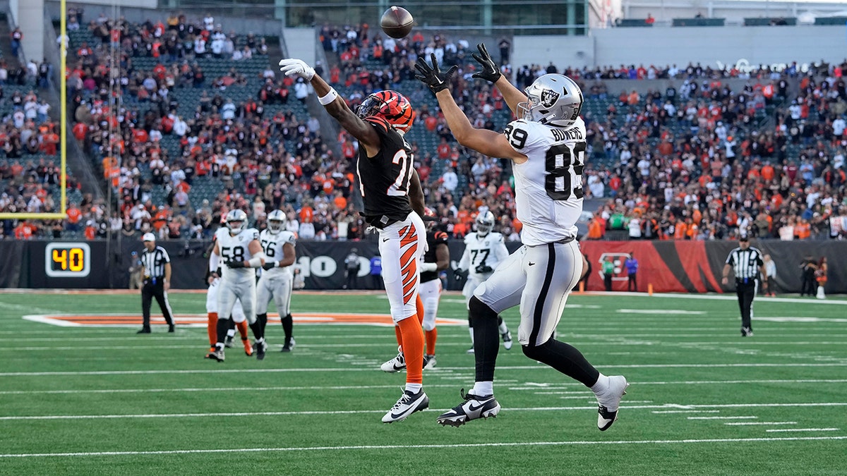 Brock Bowers catches touchdown