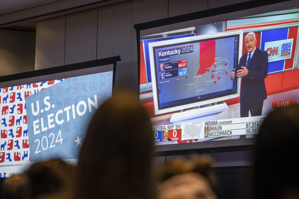 Chart Shows Election Night Major News Network Ratings