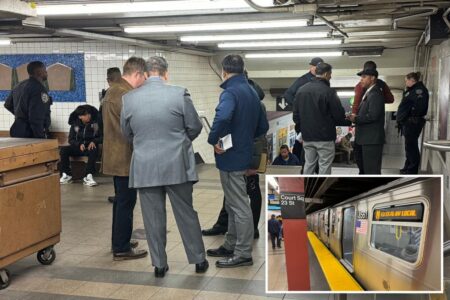 Teen stabbed, man slashed as subway arguments turn violent in latest NYC transit chaos