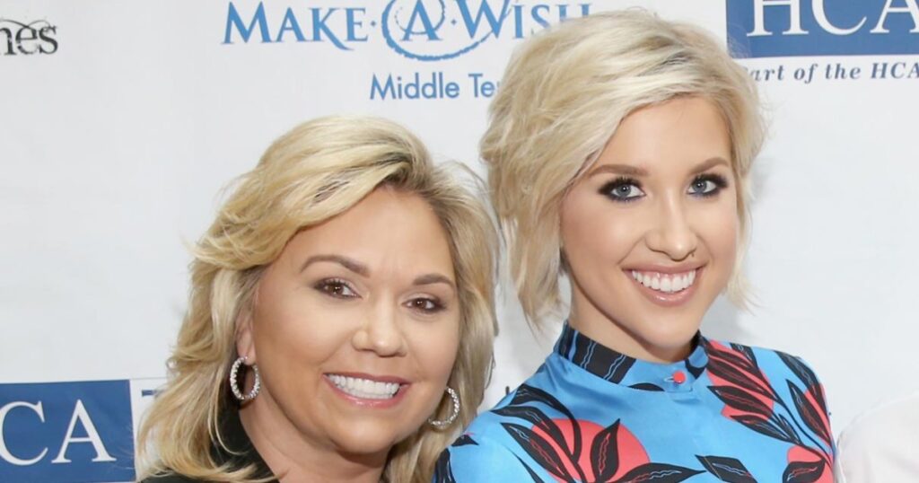 Julie Chrisley Helped Daughter Savannah Chrisley Make a Thanksgiving List at Visitation