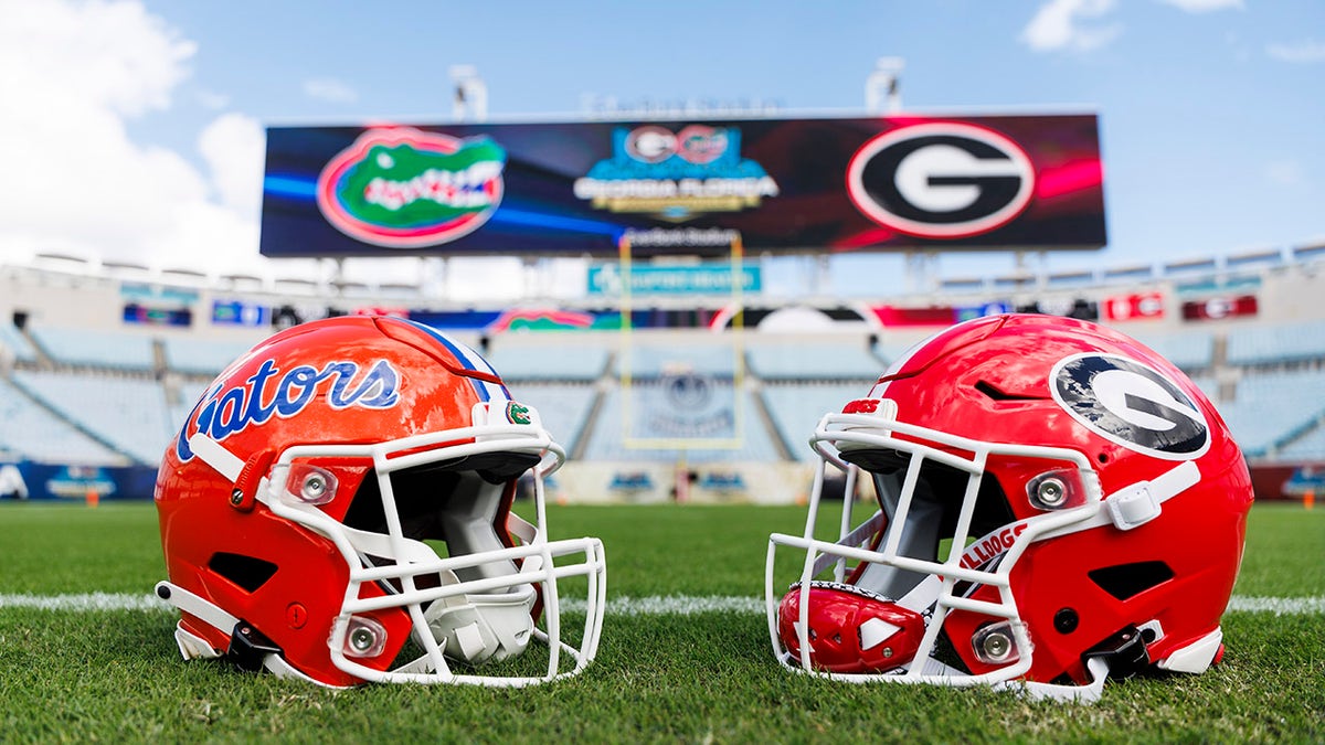 Florida and Georgia helmets