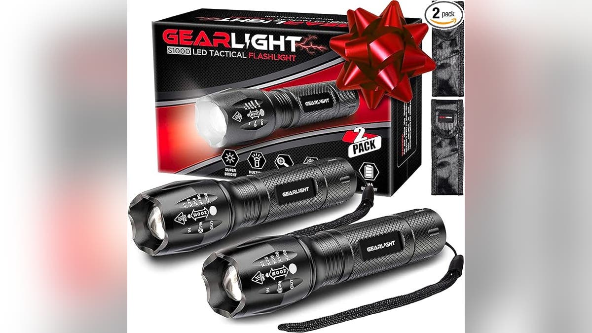 Try this tactical flashlight