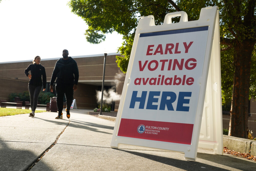 Georgia Hits Early Voting Milestone Five Days Out From Election